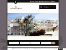 Tablet Screenshot of grandhotelolimpo.it